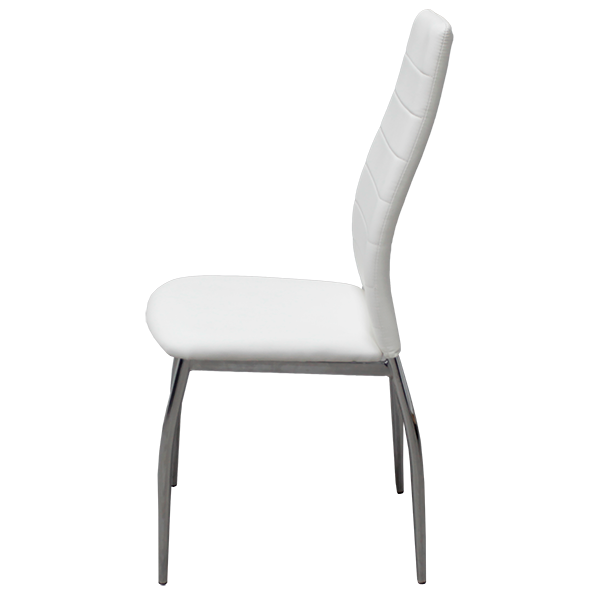 Silla Elegante para Comedor Modelo Ceres Blanca