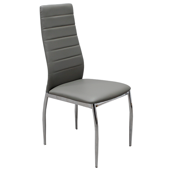 Silla Elegante para Comedor Modelo Ceres Gris