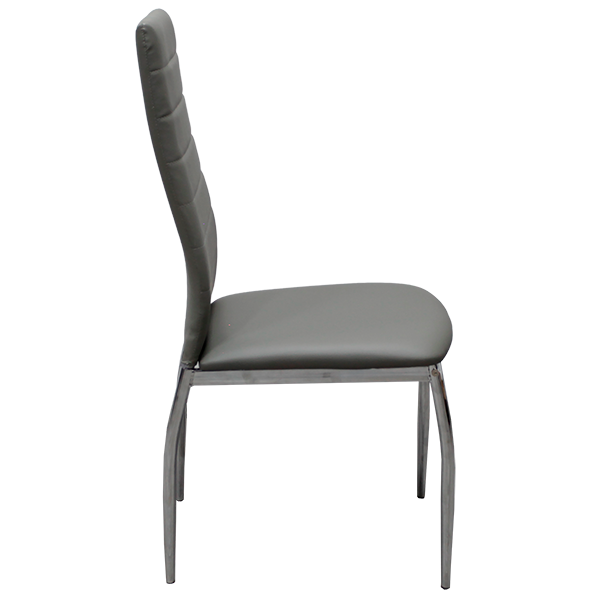 Silla Elegante para Comedor Modelo Ceres Gris