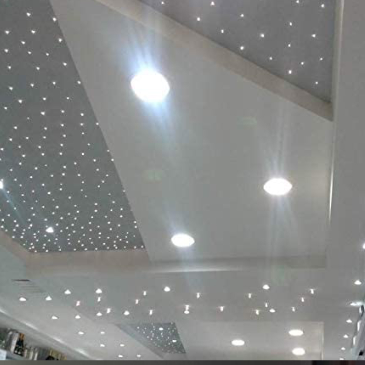 Set Cielo Estrellado 5 Puntos Led Luz Blanca 1 Pza