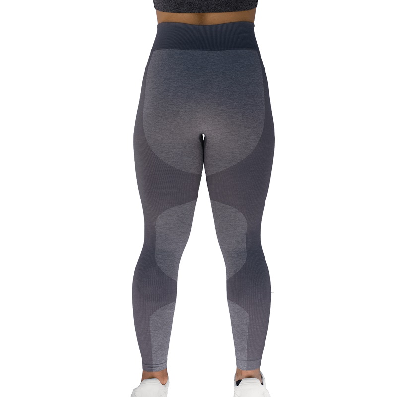 Leggings Deportivos Mallas Para Mujer Ejercicio Gym. Gris. Talla S