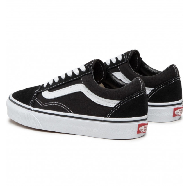 Tenis Casual Vans Old Skool Negro Unisex VN000D3HY28.