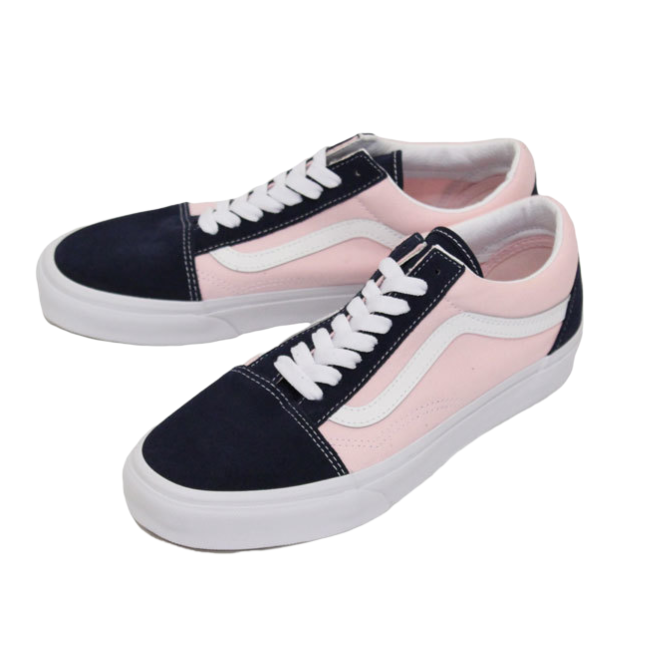 TENIS VANS OLD SKOOL MUJER/ROSA-AZUL VN0A3WKT4FW