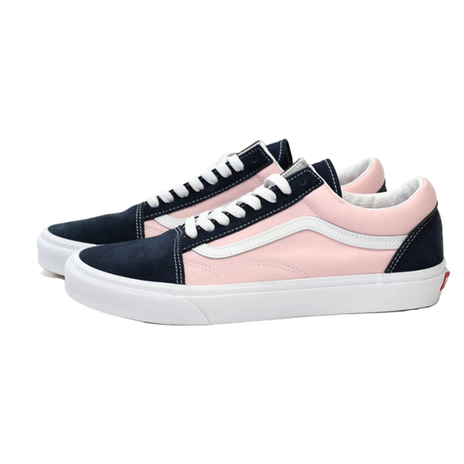 TENIS VANS OLD SKOOL MUJER/ROSA-AZUL VN0A3WKT4FW
