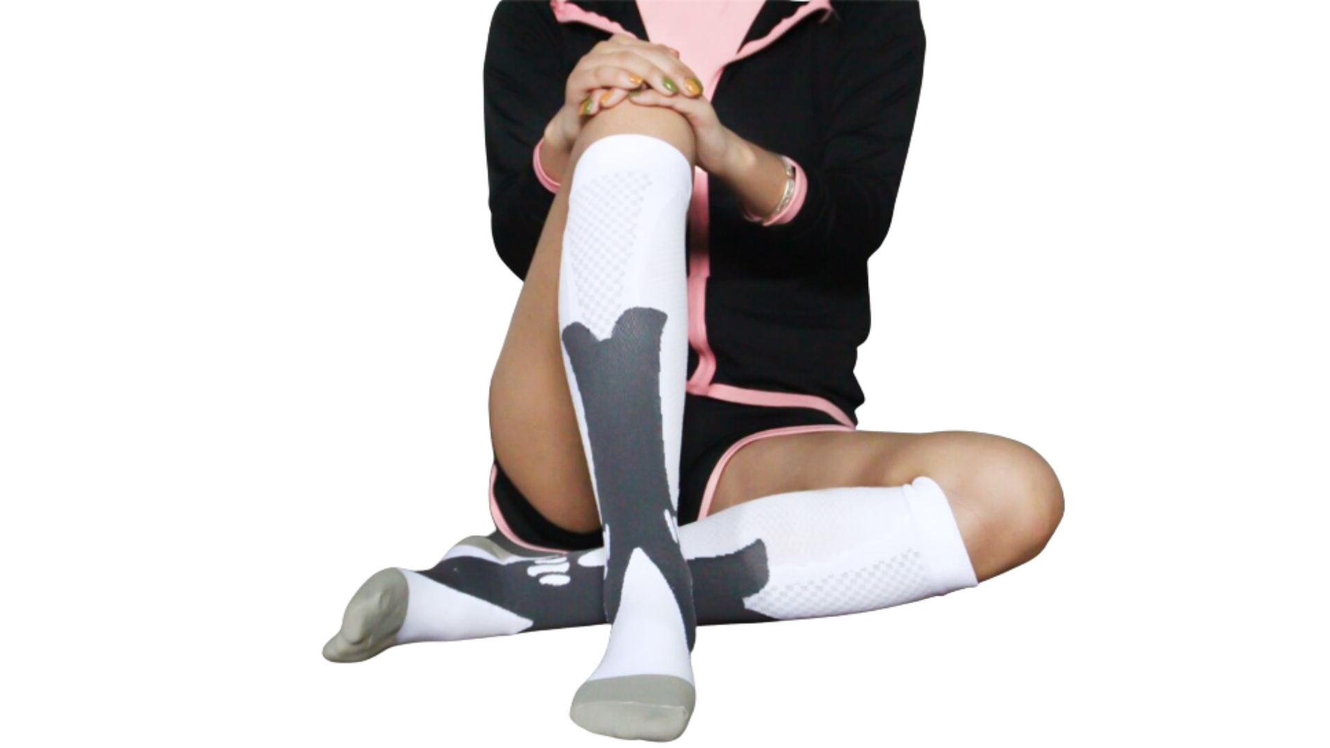 Calcetas / Medías De Compresión Alivia Varices Y Circulación Unisex