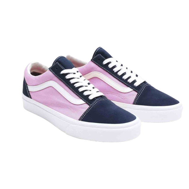 Vans azul y outlet rosa