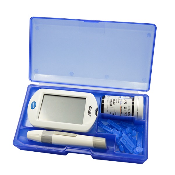 Glucómetro Kit Premium Medidor De Glucosa Azúcar Colesterol 