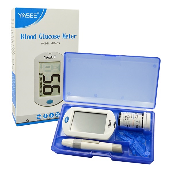 Glucómetro Kit Premium Medidor De Glucosa Azúcar Colesterol 