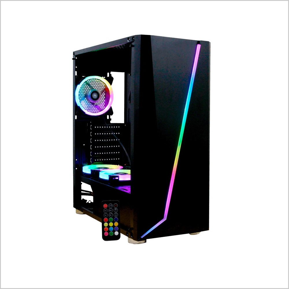 GABINETE YEYIAN GAMER ARMAGEDDON 2200 CRIT TEMP RGB (YGA-68809)