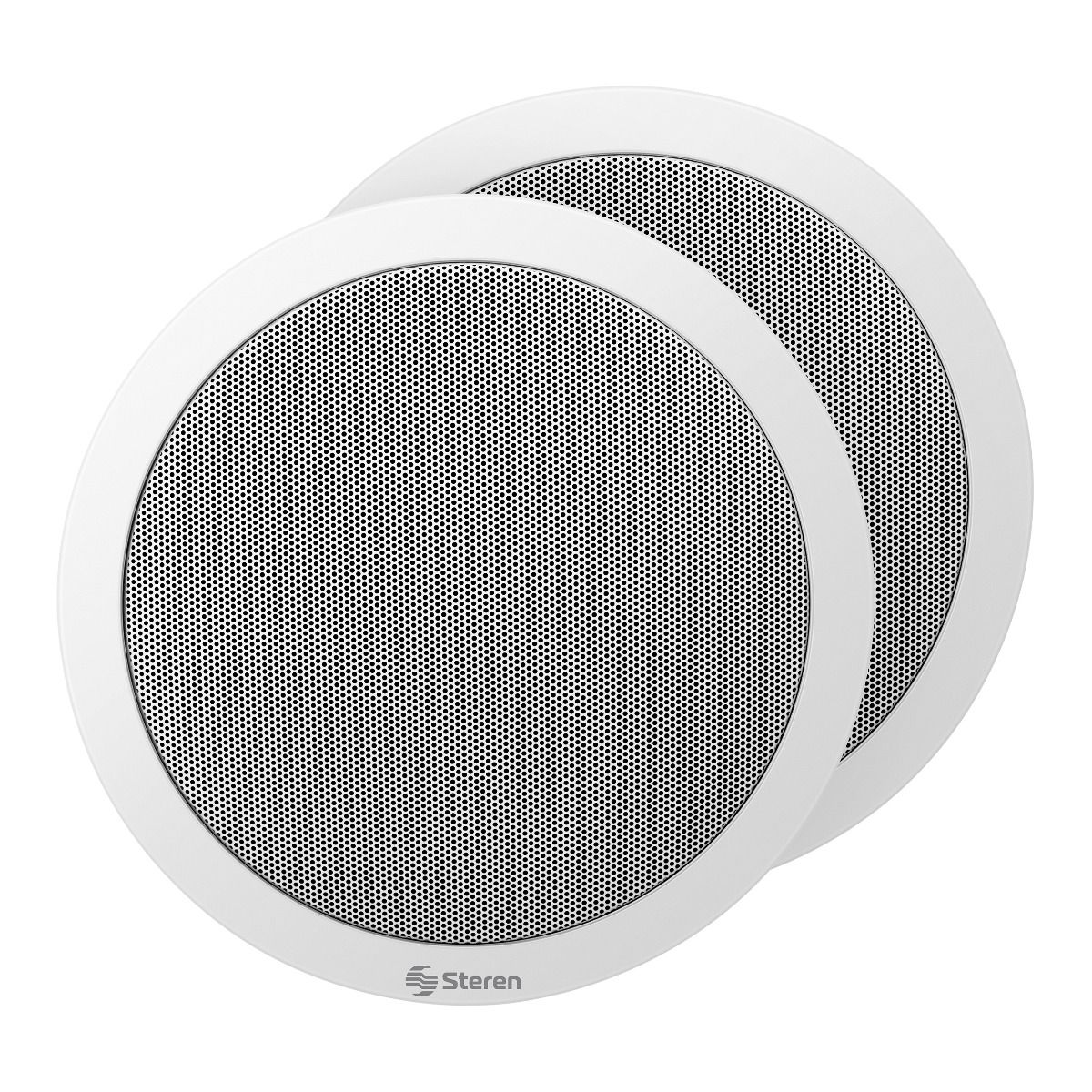 PAR DE BOCINAS P/PLAFON 2 VIAS 300W - SPK-630 - STEREN