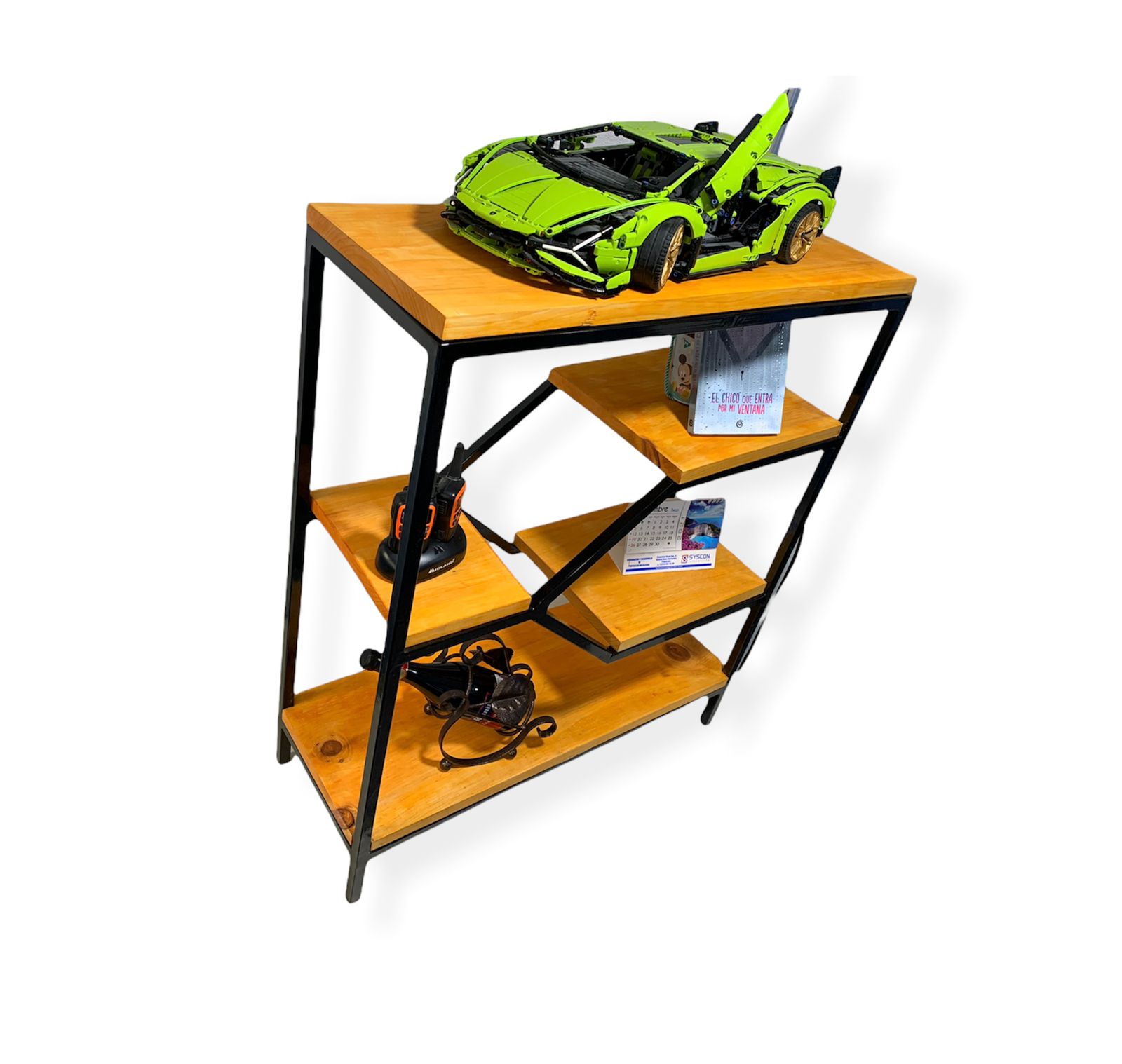 ESTANTE CON 5 ENTREPAÑOS TIPO INDUSTRIAL Syscon Muebles.