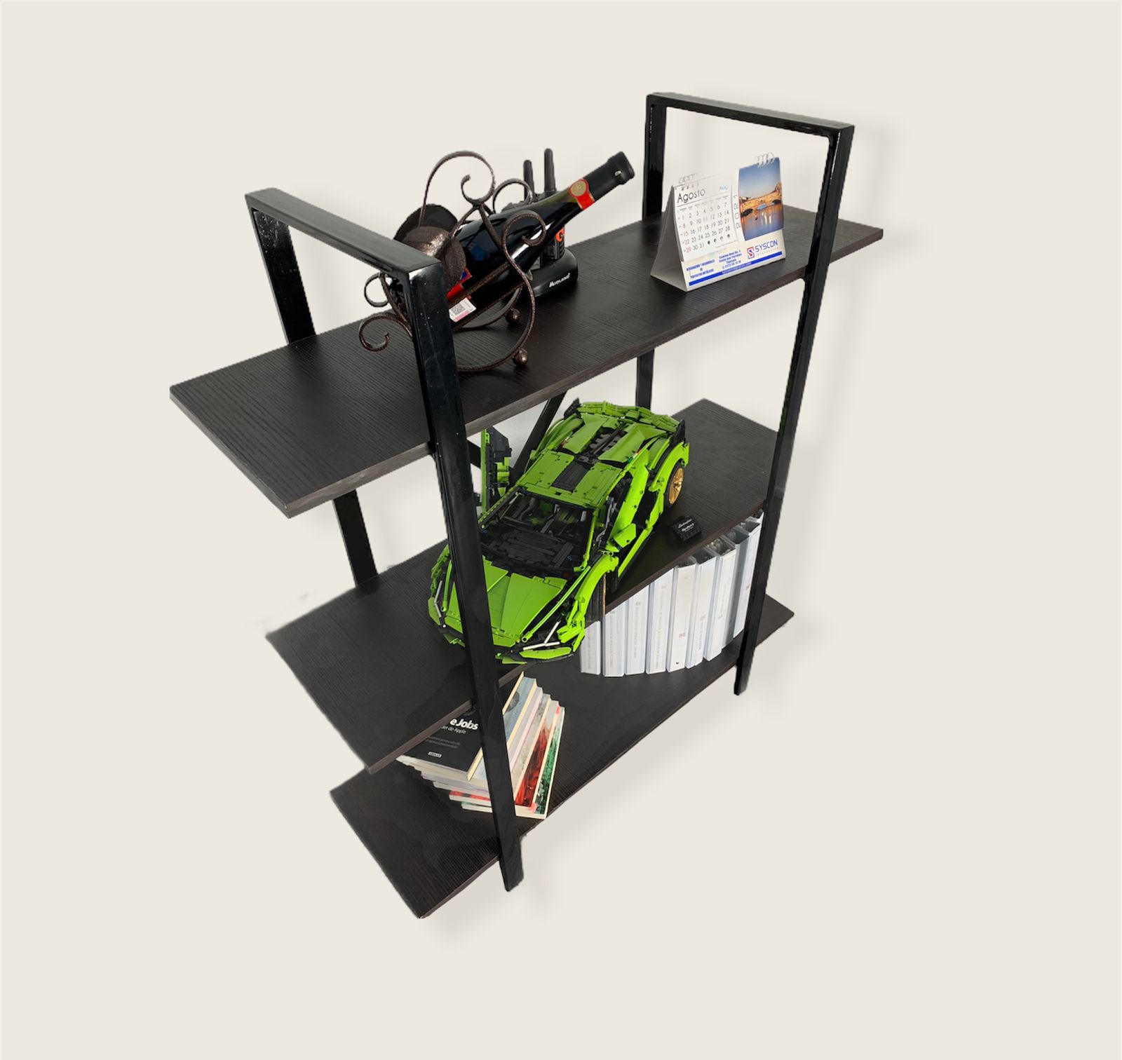 ESTANTE CON 3 ENTREPAÑOS Syscon Muebles 