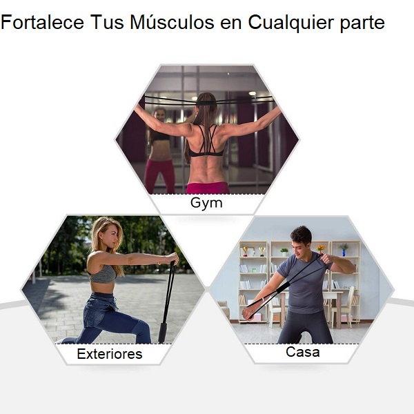 Banda Elástica De Resistencia Fitness Yoga Crossfit Entrenamiento