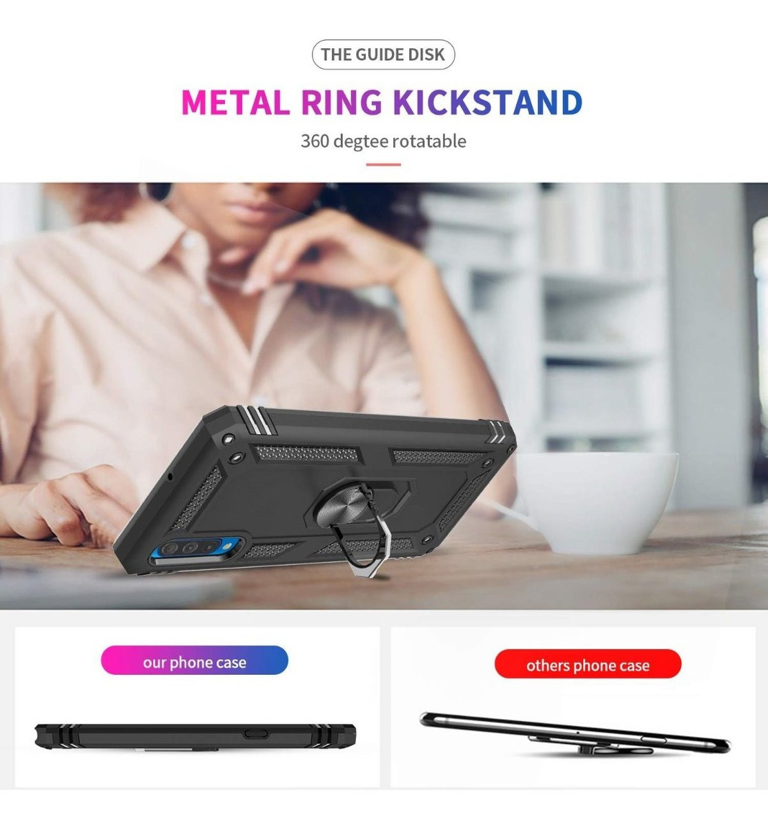 Funda Cronox Para Samsung Galaxy A70 Sm-a705mn. Uso Rudo State22