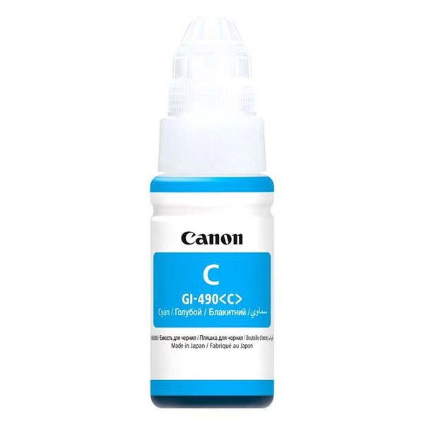 Botella De Tinta Canon 70ML GI-190 C Cian