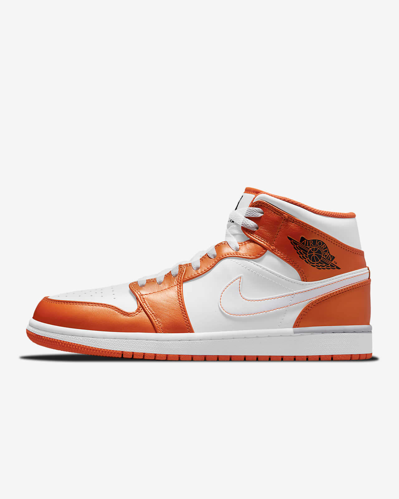 TENIS AIR JORDAN 1 MID ELECTRO ORANGE (DM3531-800)