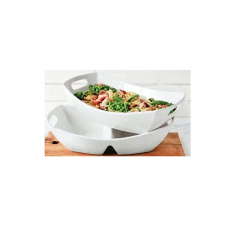 Juego de Servicio de 2 Piezas Over & Back 1371840 - Blanco