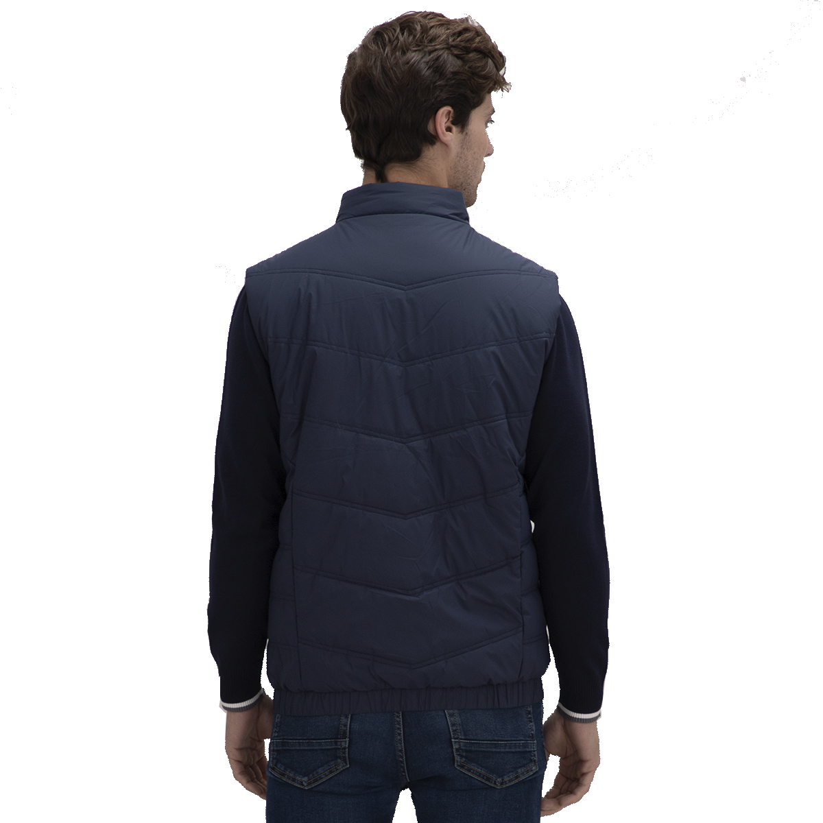 Chaleco Capitonado Cuello Alto Caballero Generra 128602