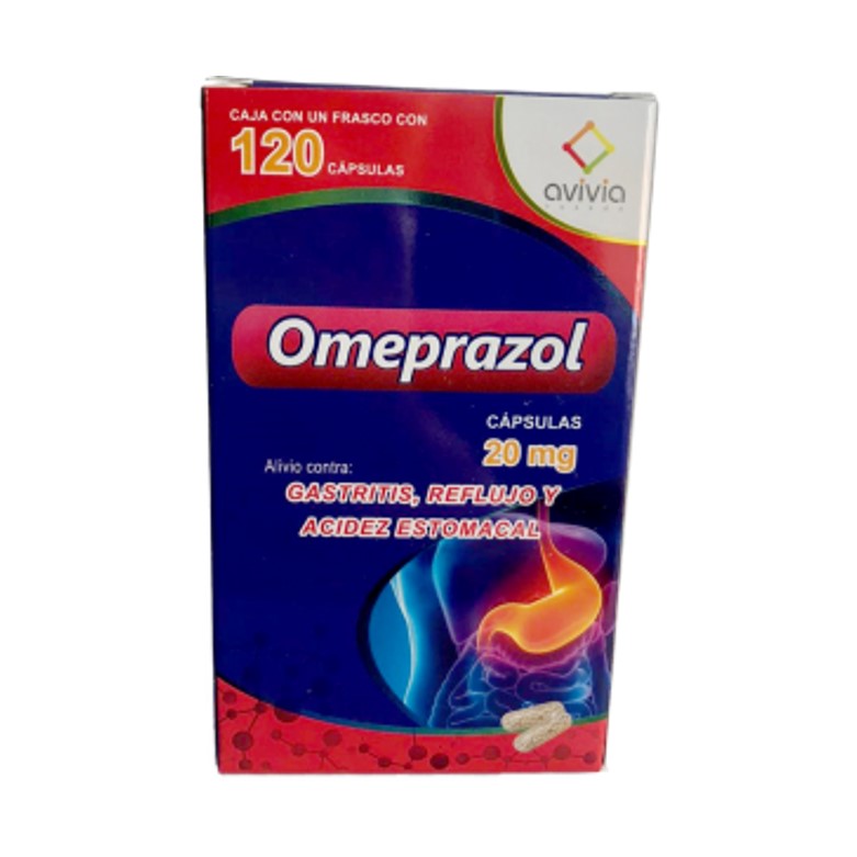 Omeprazol 20 Mg Con 120 Tabletas