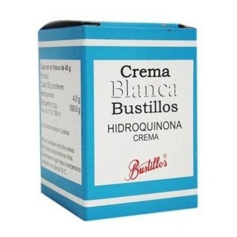 Crema Blanca Bustillos Hidroquinona Frasco 40g