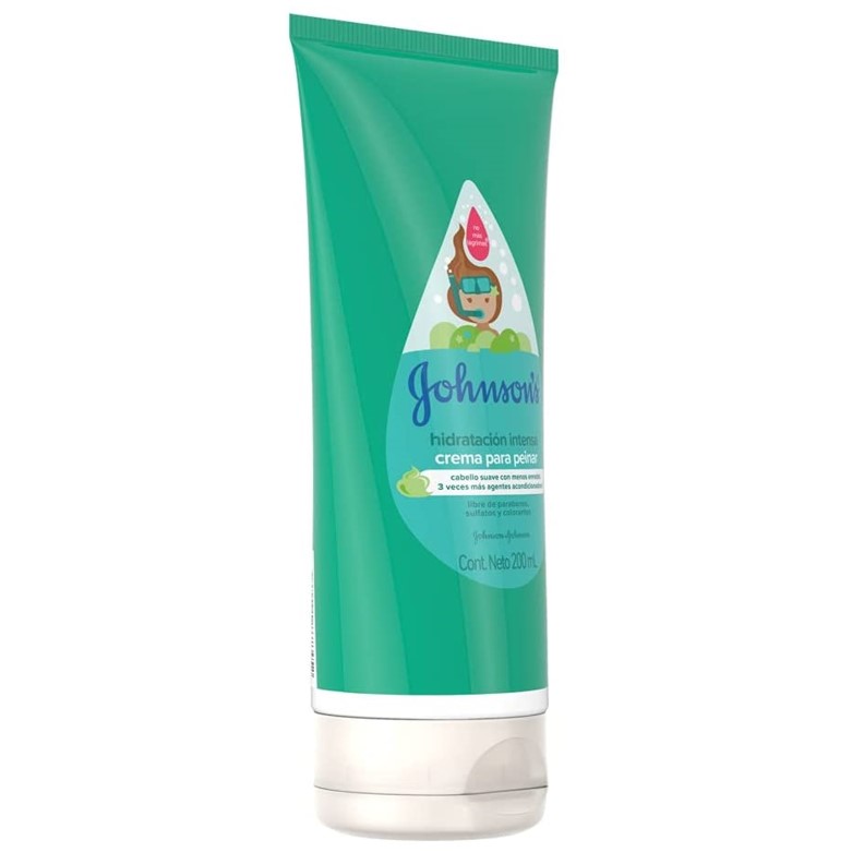 Johnson's Baby Crema P/peinar Hidratacion Intensa 200 Ml
