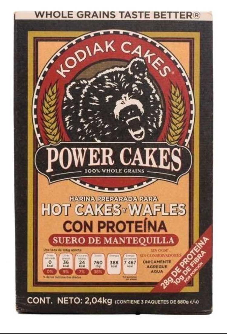 Harina Para Hot Cakes Wafles Proteína 2kg Kodiak Cakes