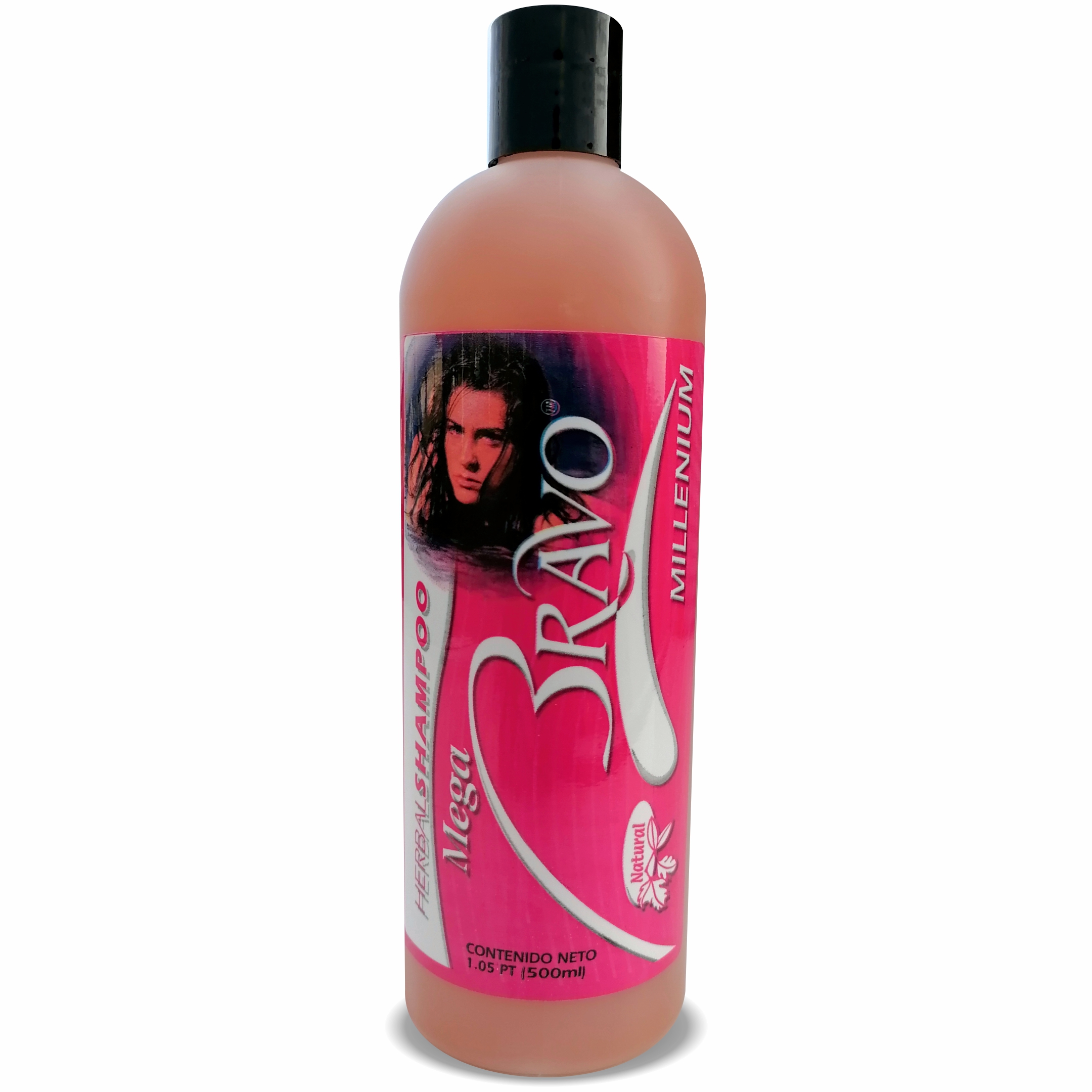 Shampoo de Sabila megaBravo® - Anticaída y Crecimiento - 500 ml