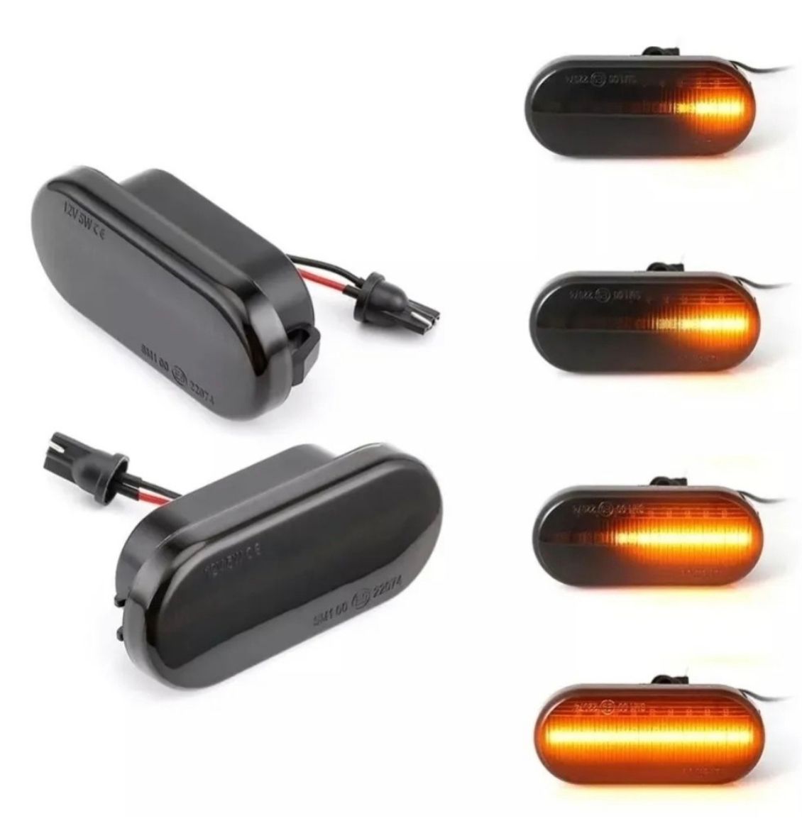 CUARTOS DE SALPICADERA SECUENCIAL JETTA A4, POLO, GOLF, VENTO