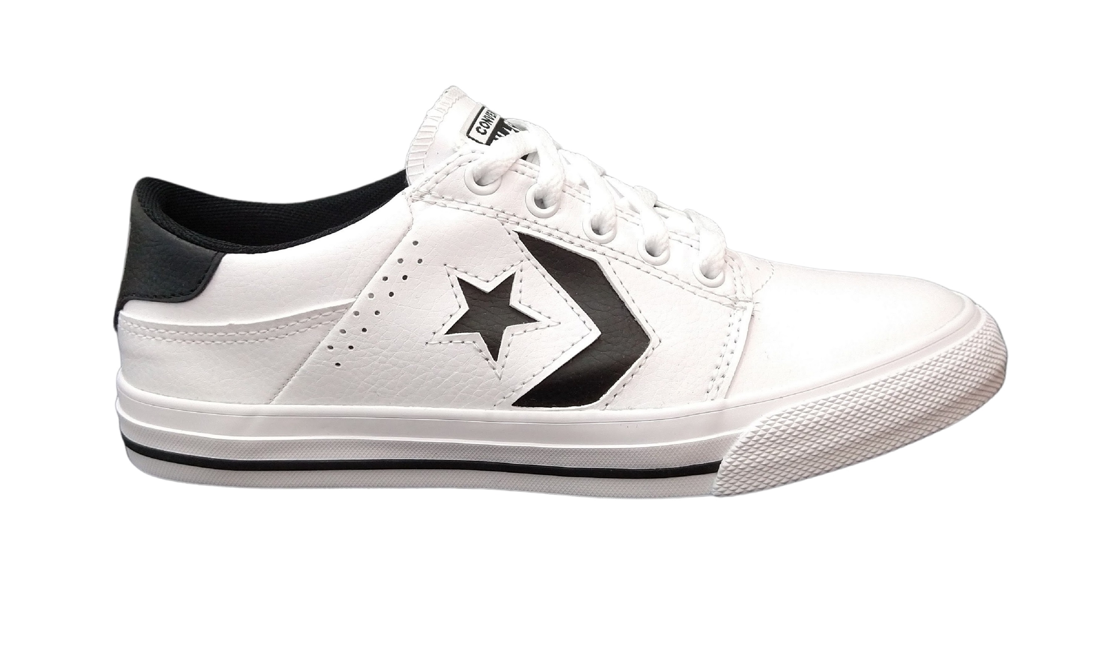 Tenis Converse Unisex Cons Tre Star Ox 07 Blanco