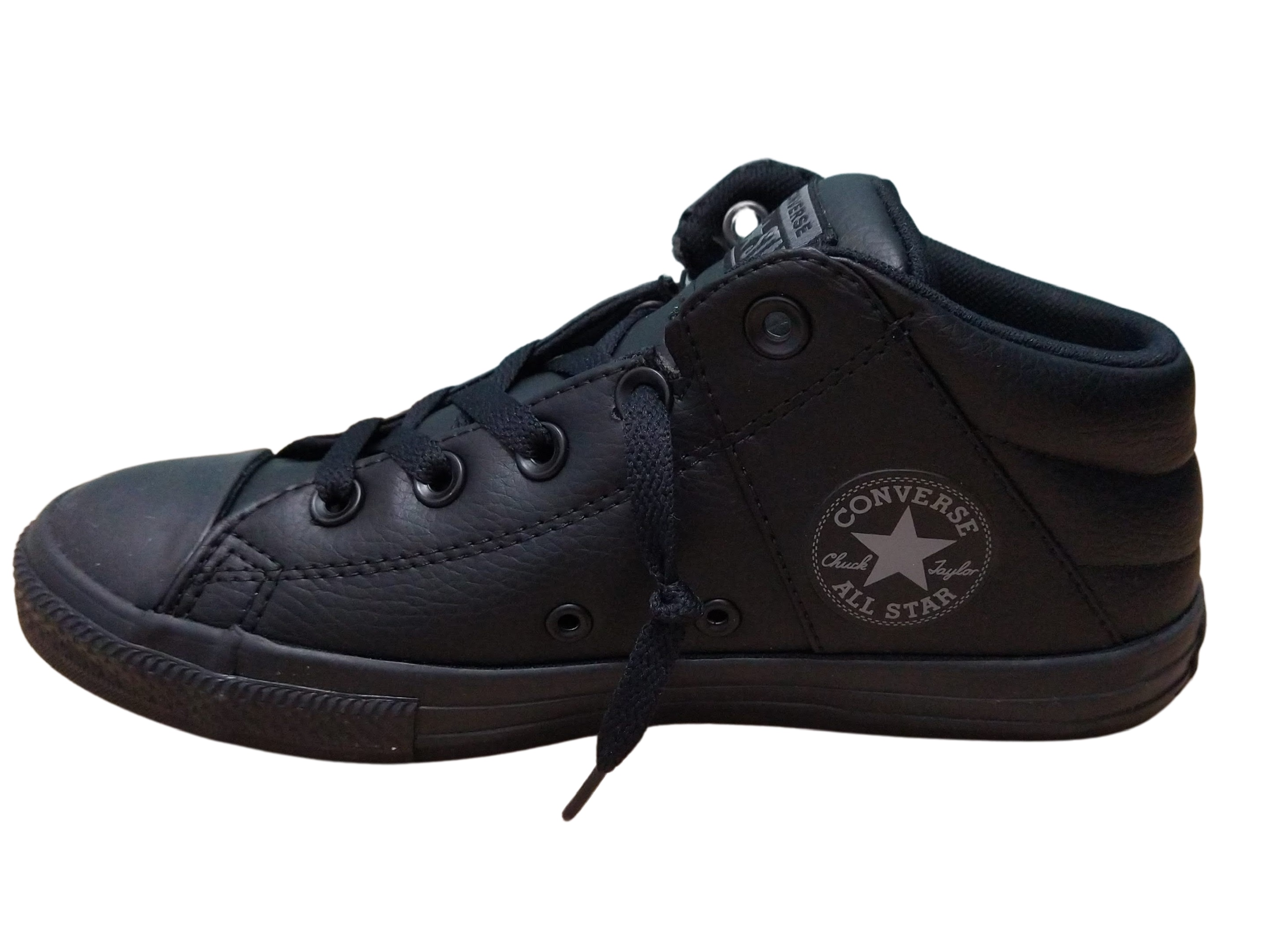 Tenis Converse Unisex Chuck Taylor Axel Media Bota Negro o Blanco