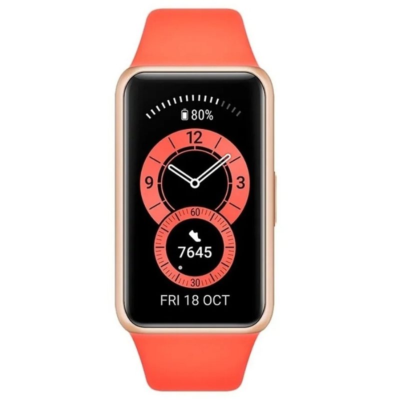 Reloj Inteligente Huawei Band 6, 1.47 Amoled, Naranja