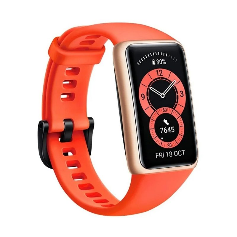 Reloj Inteligente Huawei Band 6, 1.47 Amoled, Naranja