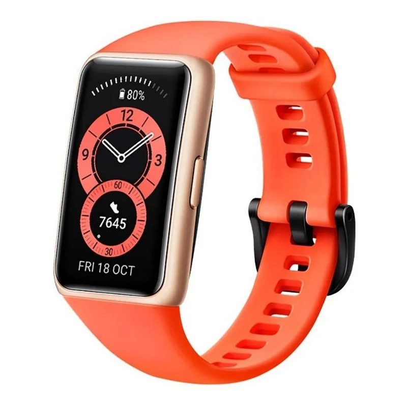 Reloj Inteligente Huawei Band 6, 1.47 Amoled, Naranja