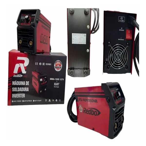 Soldadora Inversora Redbo MMA-130S 110 V.