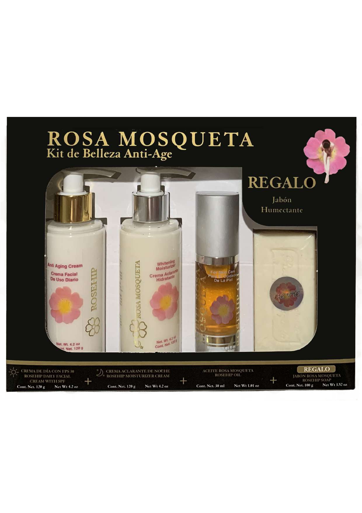 Kit Rosa Mosqueta Bella Piel 