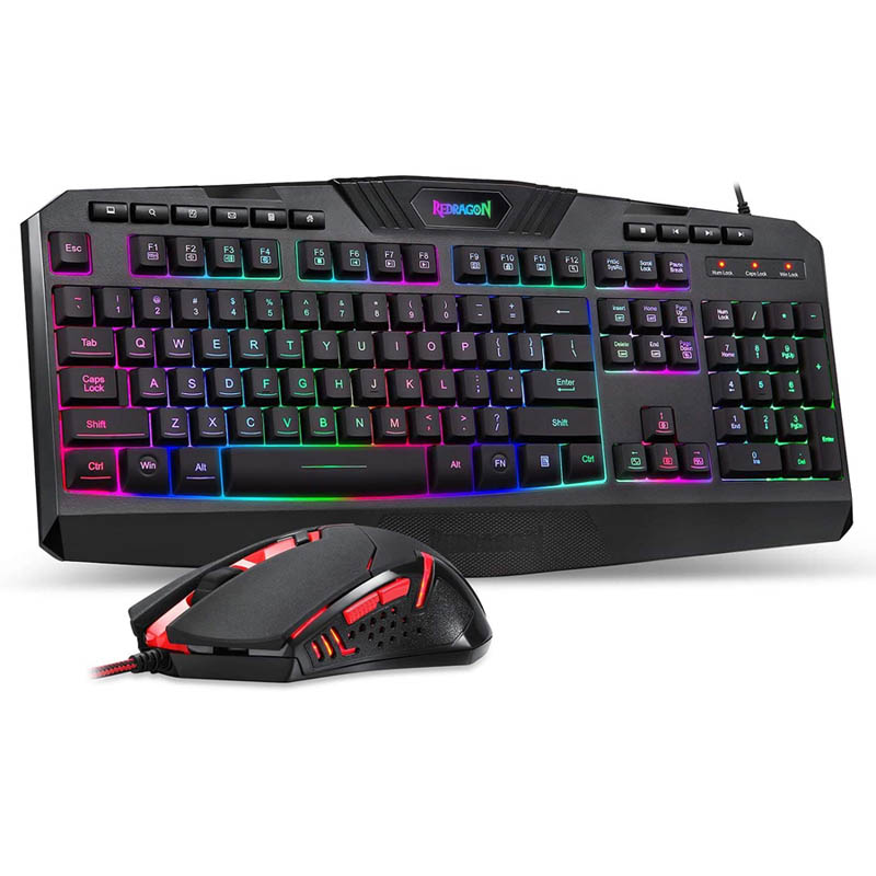 Redragon Teclado K503 RGB y M601 RGB Mouse Gamer Combo