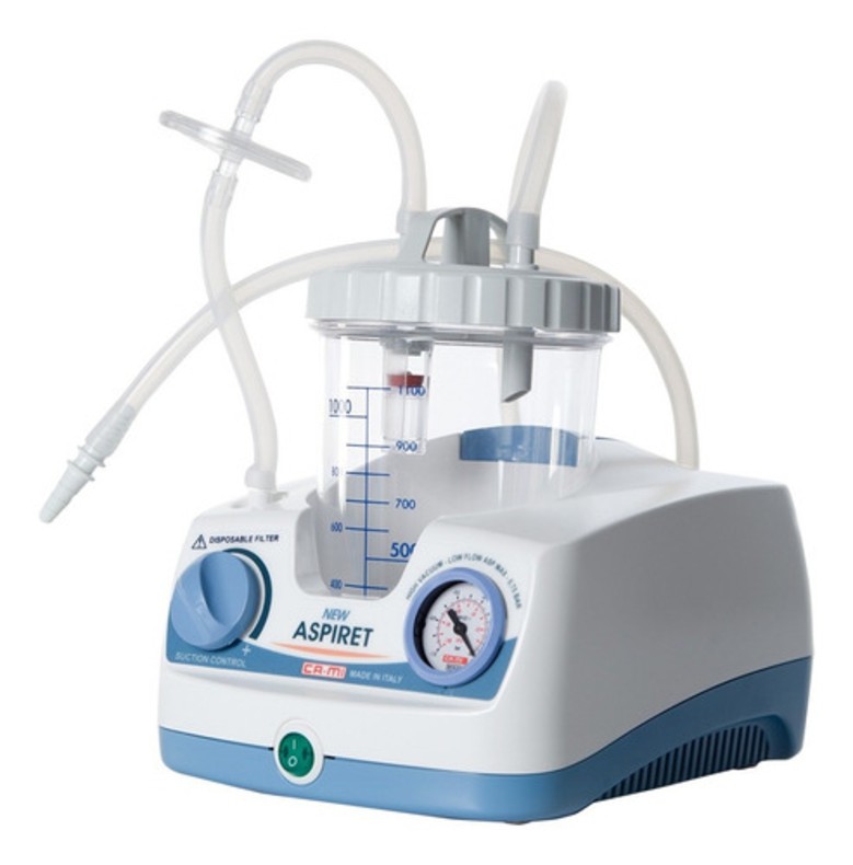 Aspirador De Secreciones Ca-mi New Askir 15 Con Accesorios