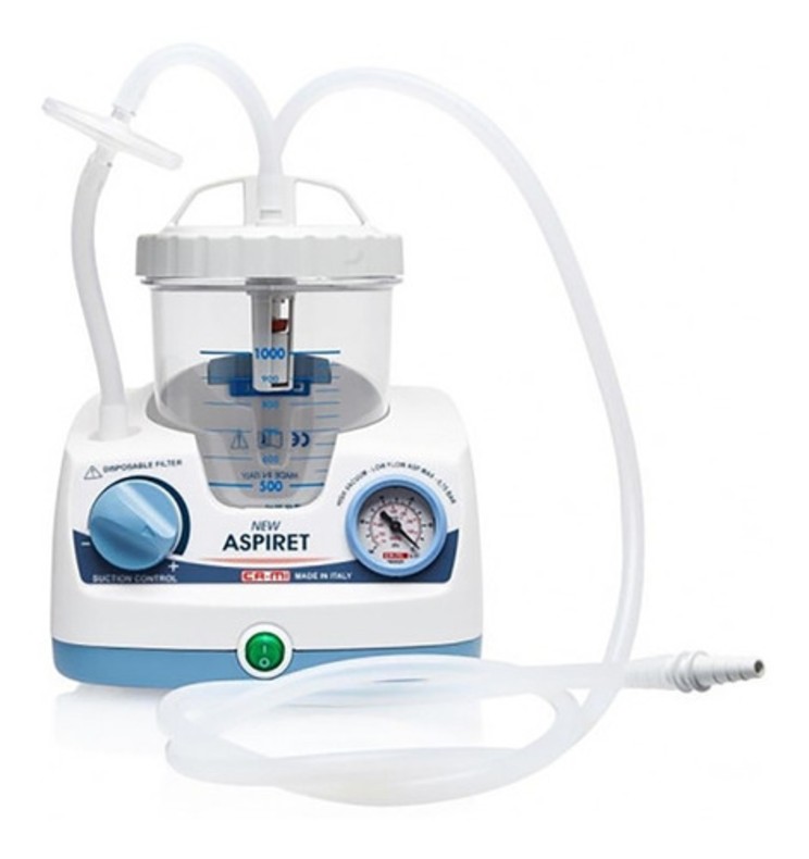 Aspirador De Secreciones Ca-mi New Askir 15 Con Accesorios