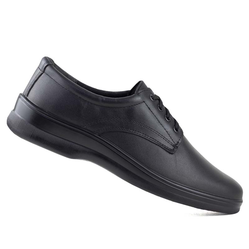 Zapato clinico negro online mujer