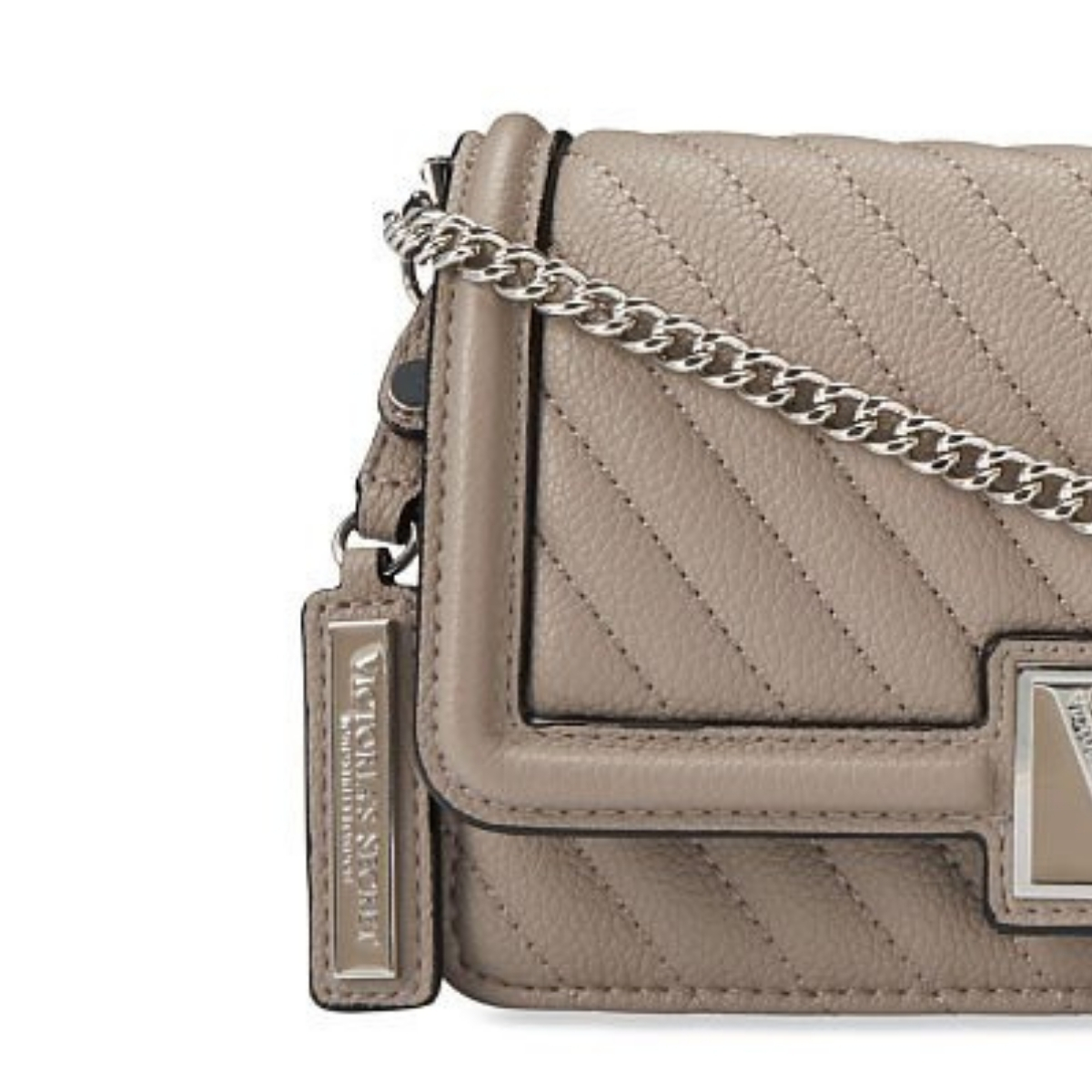 CROSSBODY MINI BAG VICTORIA'S SECRET BOLSA GRIS ORIGINAL