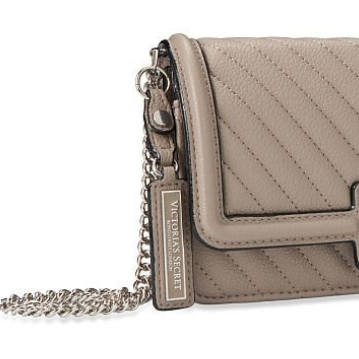 CROSSBODY MINI BAG VICTORIA'S SECRET BOLSA GRIS ORIGINAL