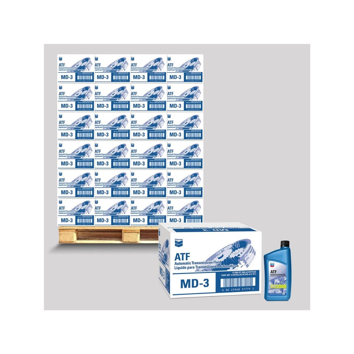 Automatic Transmission Fluid Chevron MD-3 12 / 946ml