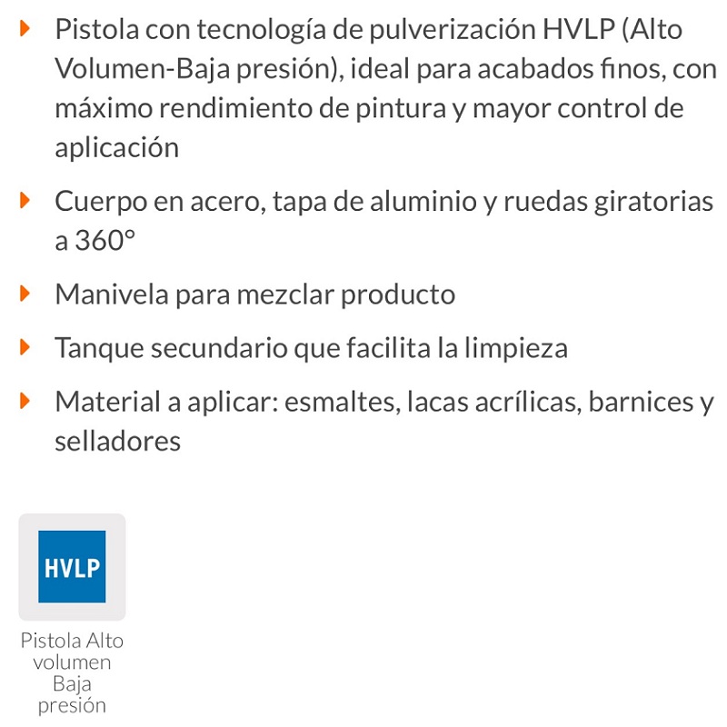 Tanque Compresor Para Pintar de 10 Litros Con Manguera y Pistola para Pintura esmaltes Barnices Selladores Aire Truper Industrial TANPI10
