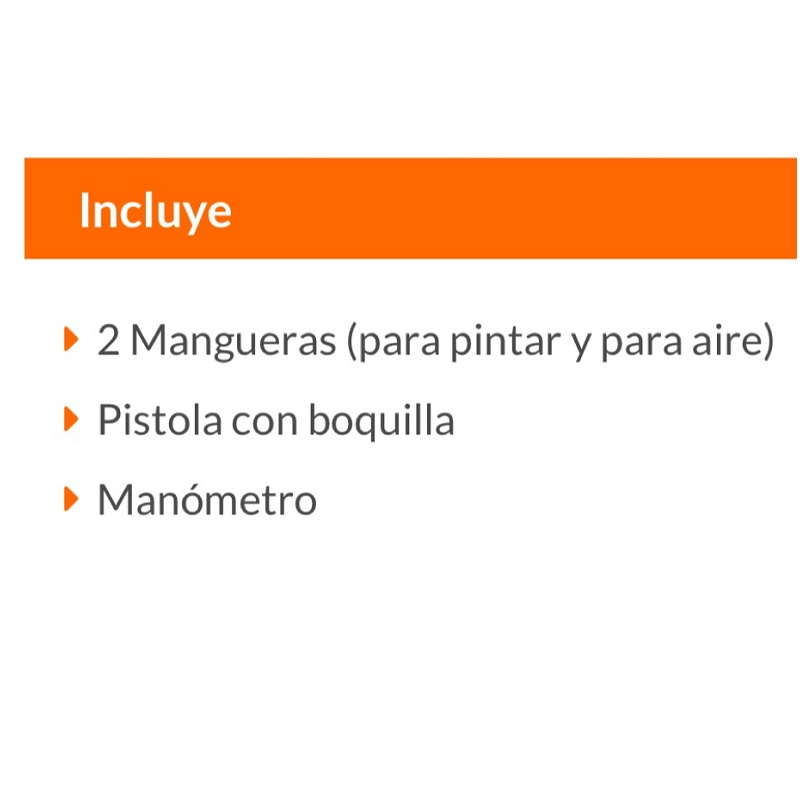Tanque Compresor Para Pintar de 10 Litros Con Manguera y Pistola para Pintura esmaltes Barnices Selladores Aire Truper Industrial TANPI10