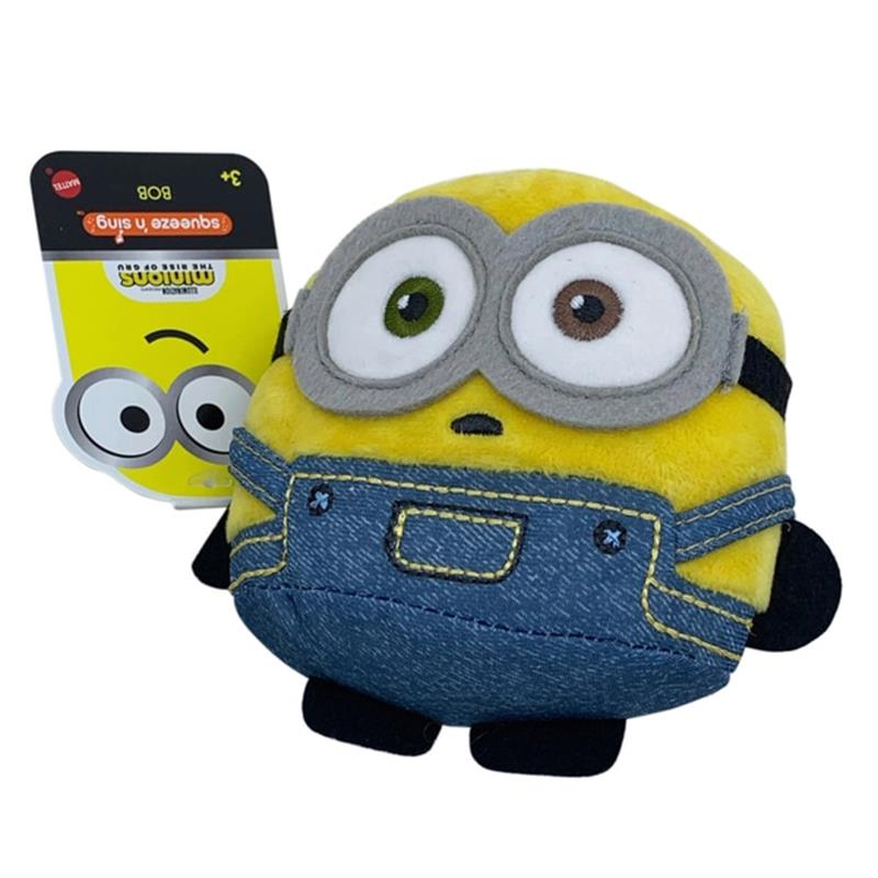 Peluche Minions Squeeze N Sing Mattel Con Sonidos Bob
