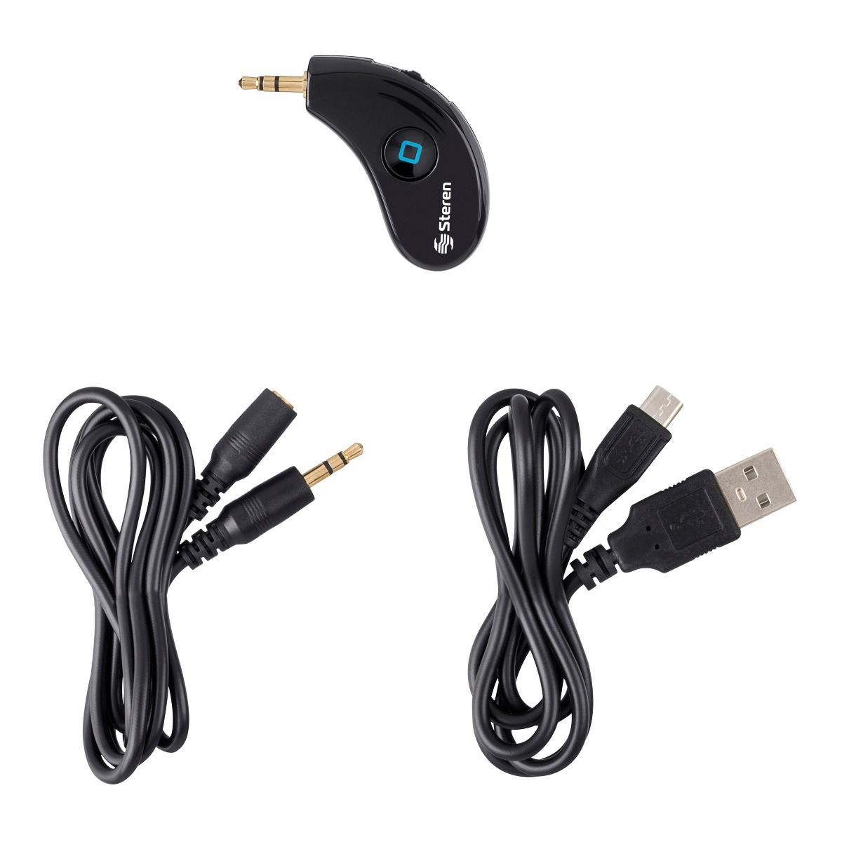 RECEPTOR DE AUDIO BLUETOOTH Y MANOS LIBR - POD-147 - STEREN