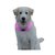 Collar Para Mascotas Con Luz Led Rosa Mod.NHO-12-R3
