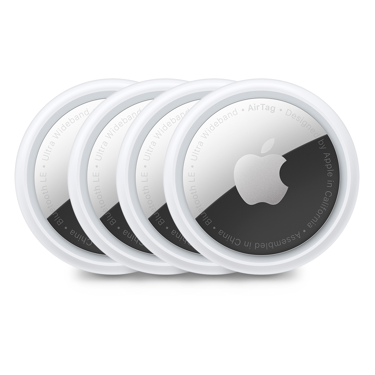 Apple AirTag Localizador (4 Pack)- Blanco