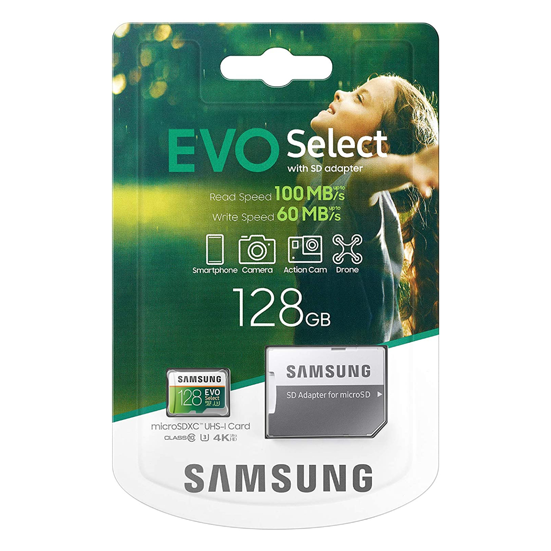 Memoria MicroSD 128GB Samsung EVO SELECT 