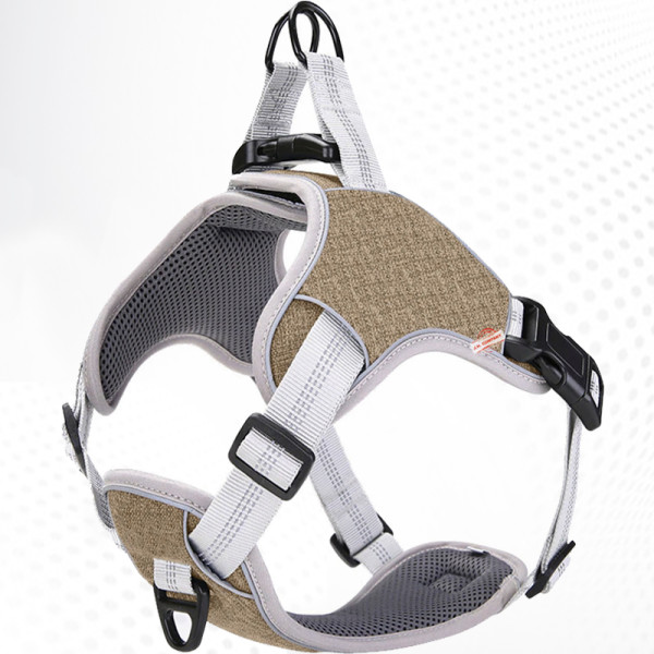 Pechera Arnes Reflectante Ajustable Perro Mascota Talla Ch